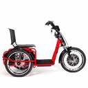 Ver imagem 3 de Triciclo Elétrico - Village PAM - 800w - Vermelho - Plug and Move