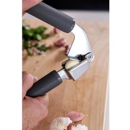 Espremedor Amassador Alho Cozinha Cinza em Inox Kitchenaid - 7