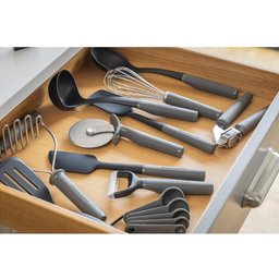 Espremedor Amassador Alho Cozinha Cinza em Inox Kitchenaid - 2