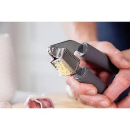 Espremedor Amassador Alho Cozinha Cinza em Inox Kitchenaid - 4