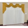 Cortina Veneza Quarto e Sala 2,00m x 1,70m para Varão Duplo - 1