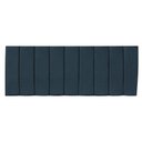 Ver imagem 3 de Cabeceira Painel Casal 1,40m Holanda Suede Azul Marinho - Pallazio