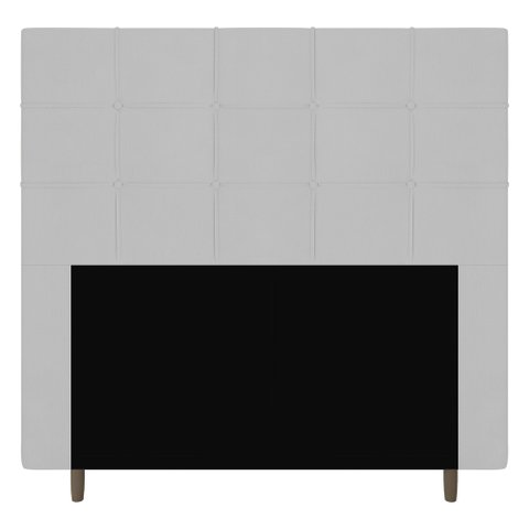 Cabeceira Cama Box Solteiro Leiria 90cm Corano Branco - Desk Design