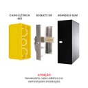 Ver mais imagens de 3x Arandela Slim 2 Focos Alumínio Preta P/g9 Externa Parede St3144