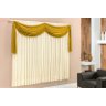 Cortina 4,00m x 2,80m Dubai para varão Simples em Malha - 1