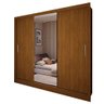 Guarda-roupa Casal Colie Slim 3 Portas com Espelho Cinamomo - Panorama Móveis - 3