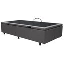 Ver imagem 1 de Base Box Baú para Cama Solteiro 88x188cm Liz S05 Corano Cinza - Mpozenato