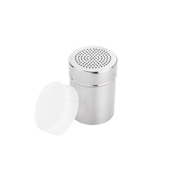 Saleiro de Aço Inox Prime Profissional com Tampa 7,2x10cm - 1