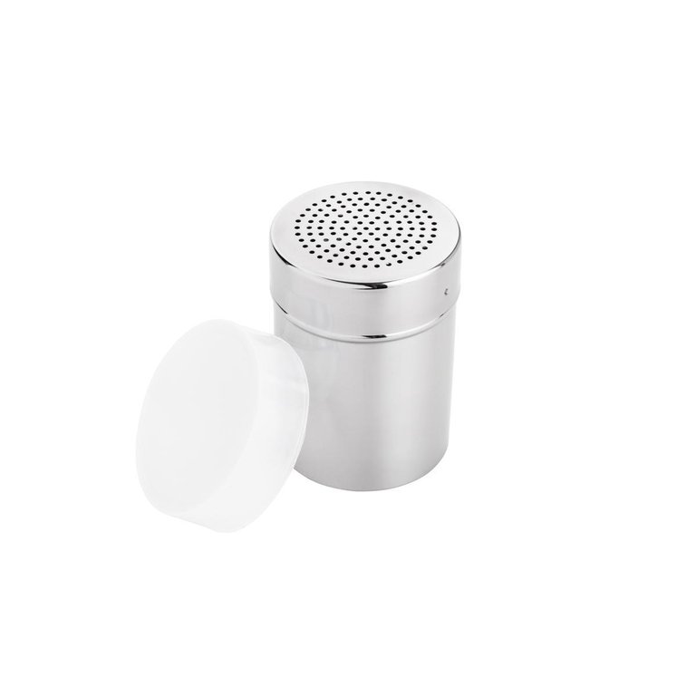 Saleiro de Aço Inox Prime Profissional com Tampa 7,2x10cm