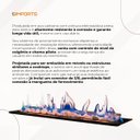 Ver imagem 7 de Lareira a Gás Interna de Embutir 80cm:lareira a Gas Natural 80cm