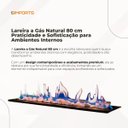 Ver imagem 6 de Lareira a Gás Interna de Embutir 80cm:lareira a Gas Natural 80cm
