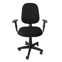 Ver imagem 6 de Cadeira Escritório Executiva Work Nr17 Tecido:preto