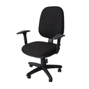 Ver imagem 1 de Cadeira Escritório Executiva Work Nr17 Tecido:preto