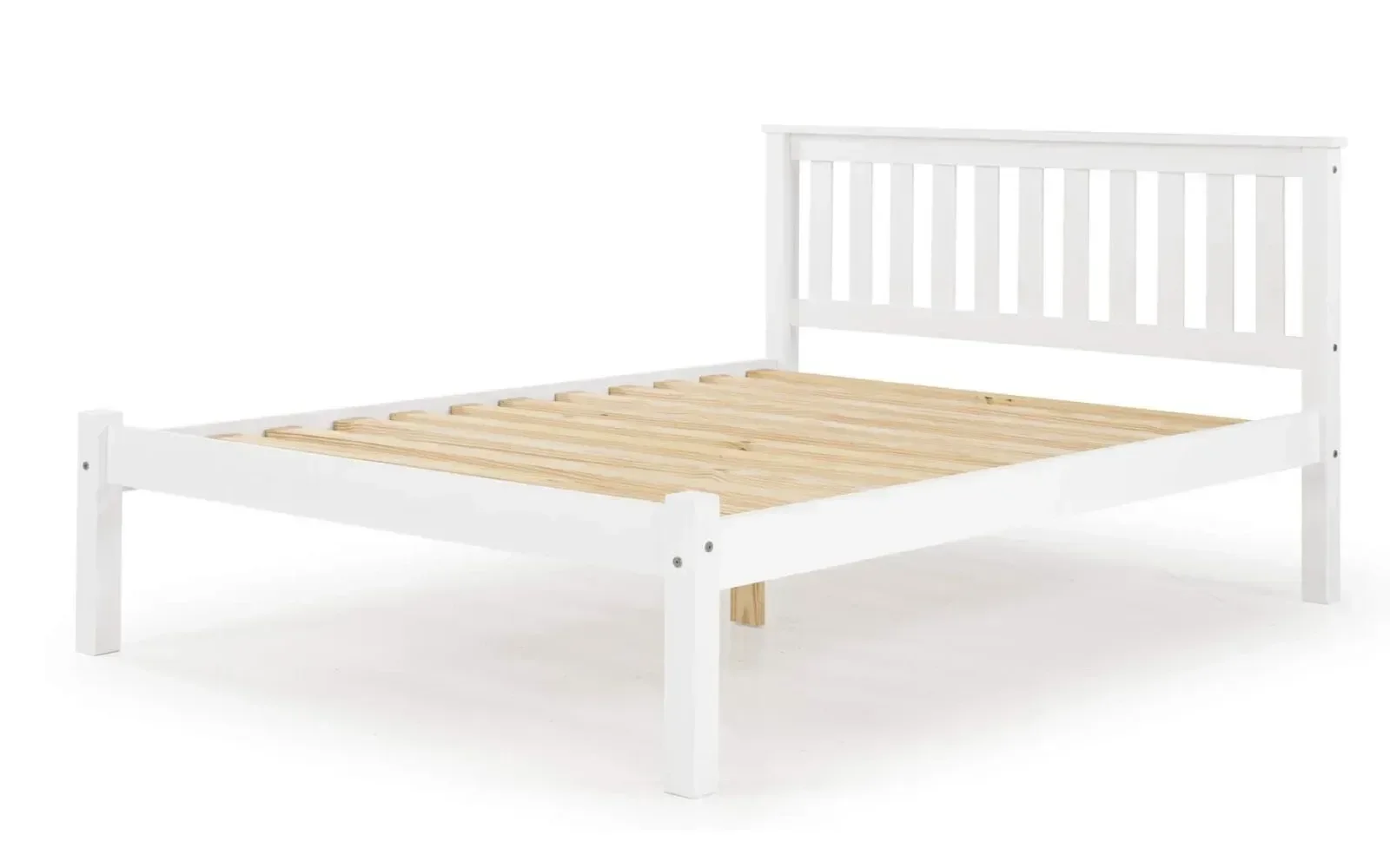 Ver imagem 2 de Cama Casal Naturalle 4.6 Madeira de Pinus Branco