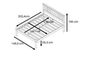 Ver imagem 3 de Cama Casal Naturalle 4.6 Madeira de Pinus Branco
