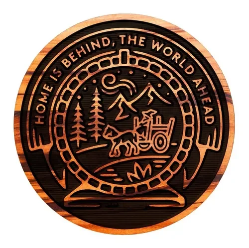 Quadro Decorativo Hogwarts Is my Home Madeira Maciça 38cm - 1