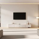 Ver imagem 2 de Rack Extensível com Painel TV 86 Polegadas Planejado 360x250cm Aruá CabeCasa MadeiraOriginals Off White