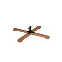 Ver imagem 1 de Base Ombrelone em Madeira Central Prime/Ipanema 90cmx90cm Mestra Móveis