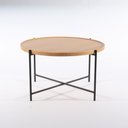 Ver imagem 1 de Mesa de Centro Gold 60 Cm X 35 Cm Tauari - Preto