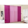 Cortina Veneza Quarto ou Sala 4,00(larg) x 2,80(alt) PINK ROSA - 1