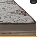 Ver imagem 7 de Cama Box Baú com Colchão de Espuma D33 Millenium One Face Bege até 120kg Casal 138cm + 2 Trav