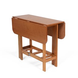 Conjunto Dobrável Prático Dobrável Mesa 4 Cadeiras Soft Mel Bar Cozinha - 5