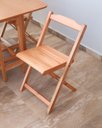 Ver imagem 2 de Conjunto Dobrável Prático Dobrável Mesa 4 Cadeiras Soft Mel Bar Cozinha