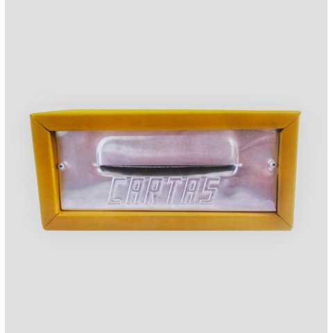 Caixa de correio , carta, documentos encomendas, portão ¹/2 tijolo embutir em parede ou muro corres