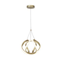 Luminária Pendente Teto Spectra 35w 3 Temperatuas de Cor Bivolt Dourado Lumier - 1