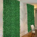 Ver imagem 1 de 18 Placas Folhagens de Amendoim Artificial Decoração Moderna para Ambiente Realista e Sofisticado
