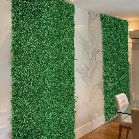 18 Placas Folhagens de Amendoim Artificial Decoração Moderna para Ambiente Realista e Sofisticado