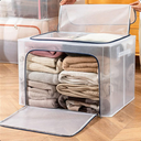 Ver imagem 4 de Caixa Organizadora para Roupas em Pvc Impermeavel Ziper Xgde
