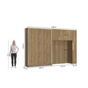 Ver imagem 3 de Quarto Modulado Kappesberg Adapt Nogueira 5 Peças 349cm