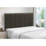 Cabeceira de Cama Box Madeira Estofada Casal Camila:cinza - 4