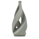 Ver imagem 2 de Vaso Espiral Vazado Decorativo 25x10cm