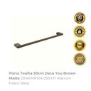 Ver imagem 2 de Porta Toalha 50cm Deca You Brown Matte 2040.mr104.050.mt Marrom Fosco Deca