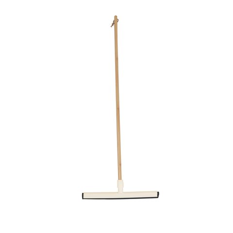 Rodo com Cabo de Bambu 124 Cm Off White - Oikos
