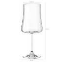 Ver imagem 3 de Jogo de Taças de Vinho 6 Peças Taças de Cristal Ecológico 460ml Haus Concept