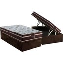 Ver imagem 1 de Conjunto Box Baú Solteiro: Colchão Espuma Probel Colchão D33 / Firmepedic Prodormir Advanced
