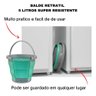 Kit 3 Peças Baldes 5l C/alça Emborrachado Silicone Sanfona - 3