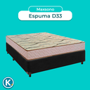 Ver imagem 4 de Colchão Casal D33 + Box Preto - Maxsono Paropas