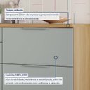 Ver imagem 5 de Cozinha 6 Peças 10 Portas Cristaleira Reflecta 100% MDF Mista
