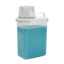 Ver imagem 1 de Porta Sabão em Pó 1,8l Transparente com Copo Dosador e Trava - Oikos