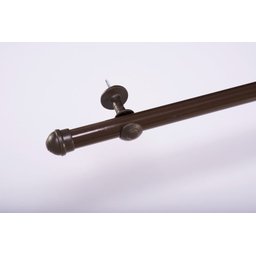 Varão Simples para Cortina de 4 Metros 28mm Kit Completo - 3