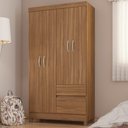 Ver imagem 2 de Guarda Roupa 4 Portas 2 Gavetas Lotus D02 Amendola Touch - Mpozenato