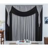Cortina Franci 3,00m x 2,80m para Sala e Quarto Varão Simples - 1