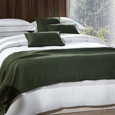 Peseira Decorativa 70x260cm Tricot Coimbra - Kacyumara Marinho