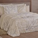 Ver imagem 1 de Edredom Queen Coberdrom Top Line Estampado Hipercal/sherpa 3 Peças - Gallys
