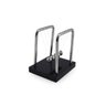 Pêndulo De Newton Com Base Preta e Suporte em Metal Enfeite Para Decoração De Mesa Escritório Sala Q - 1