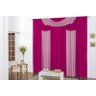 Cortina Bela Quarto e Sala 3,00m x 2,80m Pink Rosa - 1